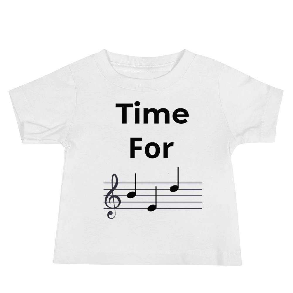 Time For Bed , Baby Music Shirt - Music Gifts Depot