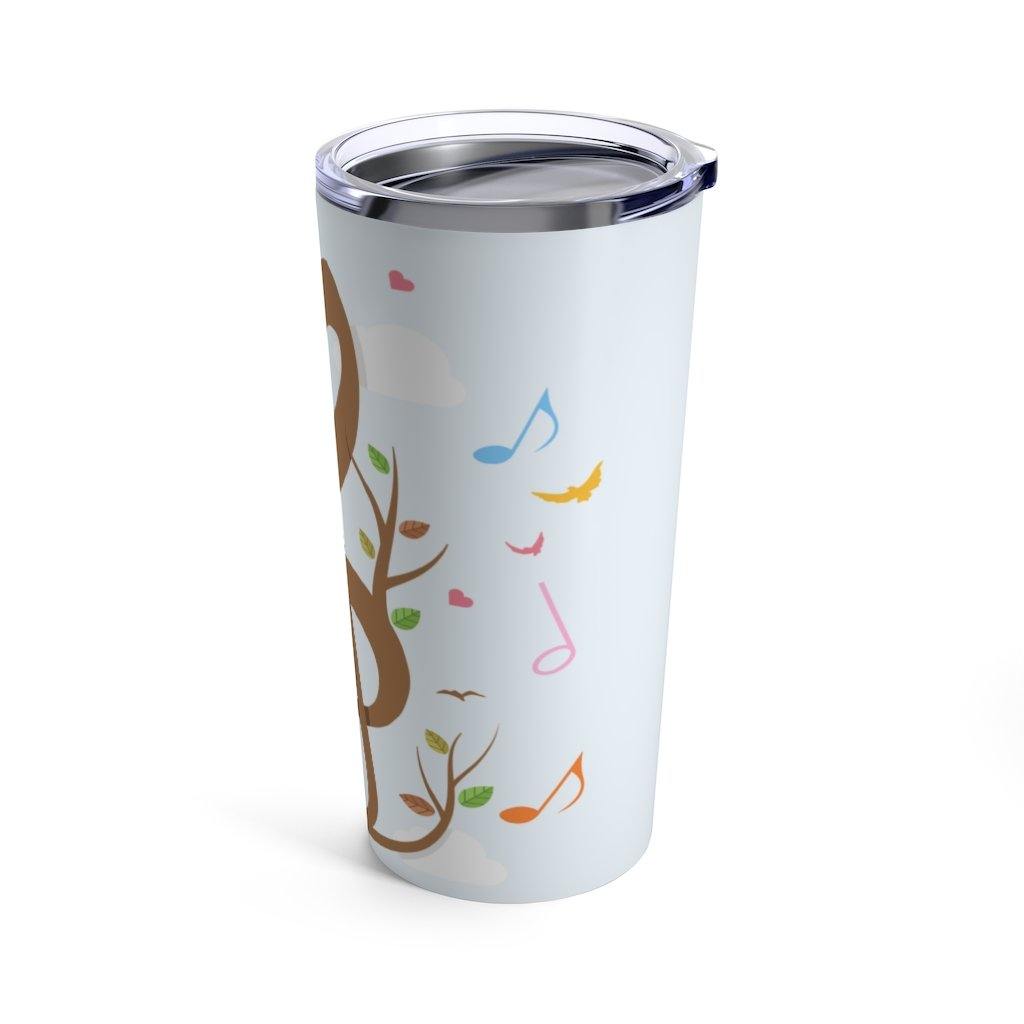 Treble Clef Music Note Tumbler 20oz - Music Gifts Depot