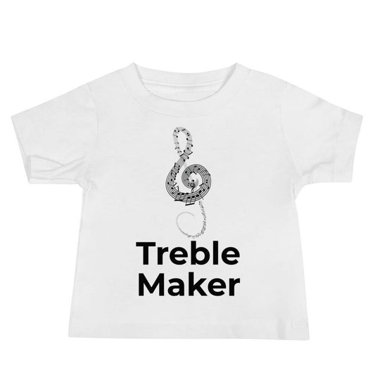 Treble Maker Music Baby Shirt - Music Gifts Depot