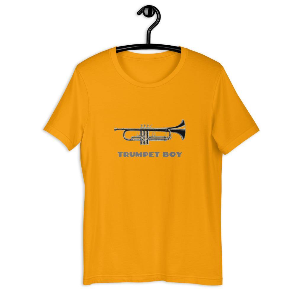 Trumpet Boy T-Shirt - Music Gifts Depot