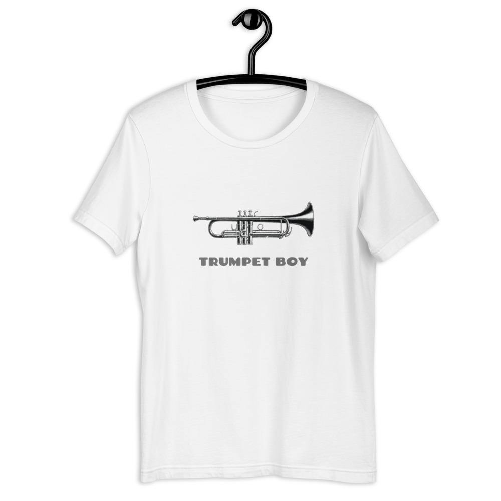 Trumpet Boy T-Shirt - Music Gifts Depot