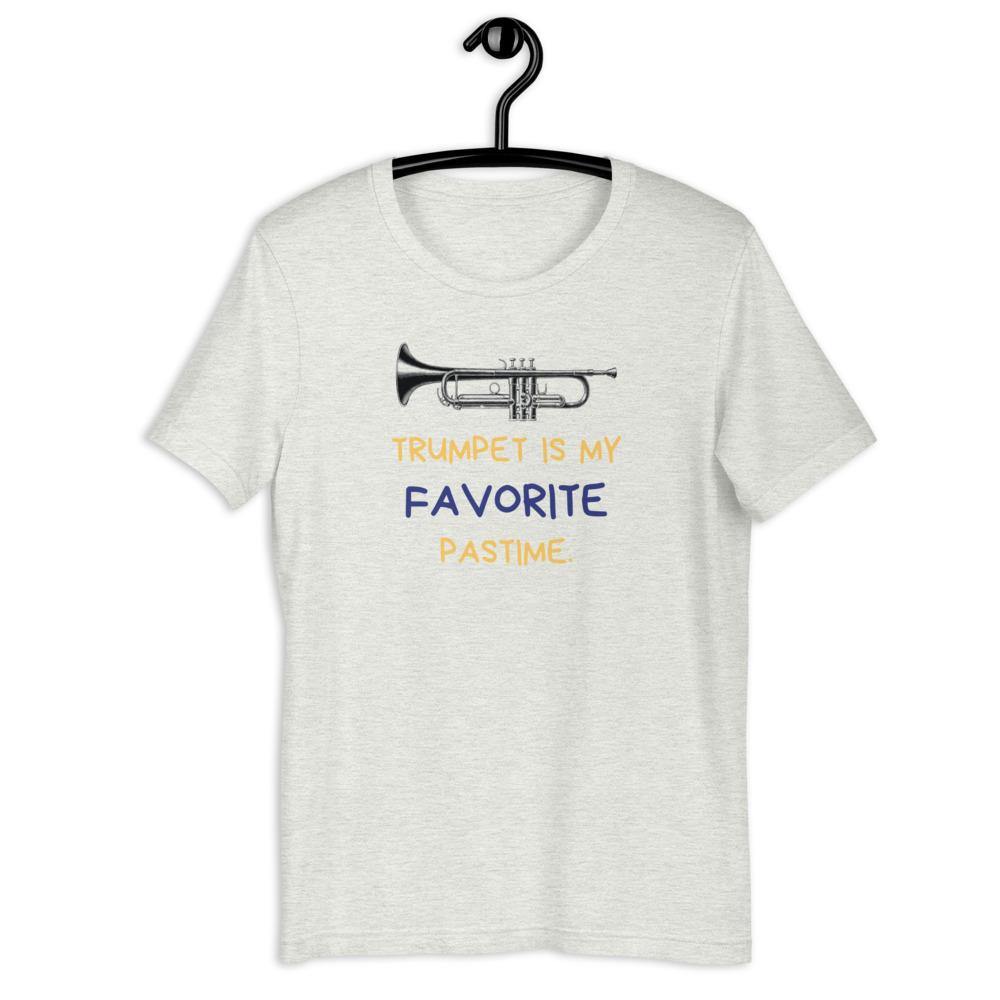 Trumpet Is My Favorite Pastime T-Shirt - Music Gifts Depot