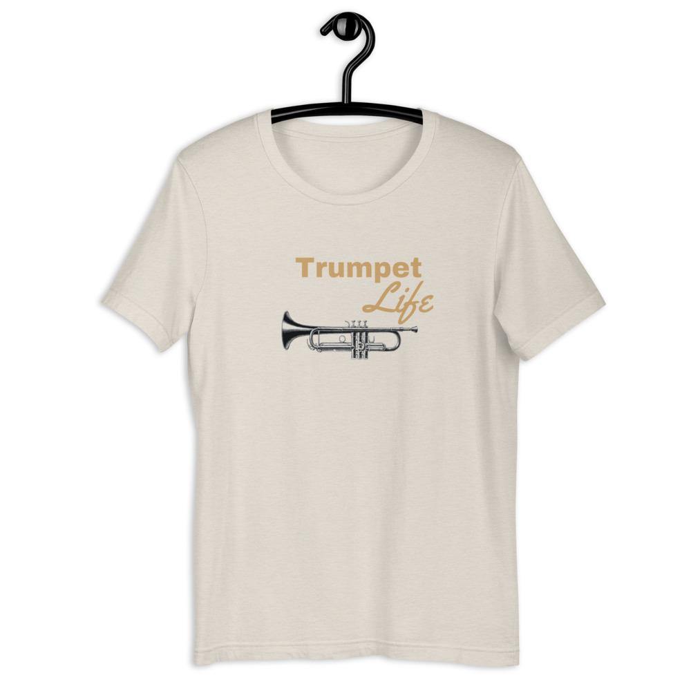 Trumpet Life T-Shirt - Music Gifts Depot