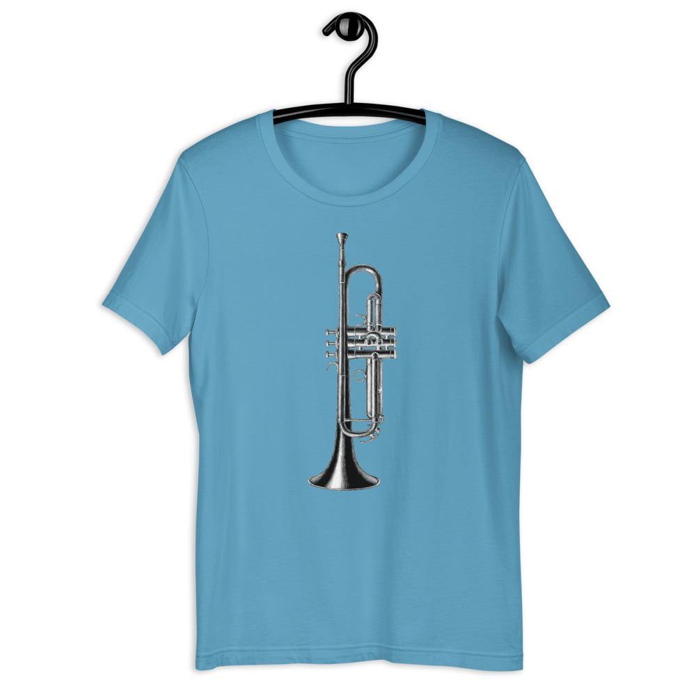 Trumpet T-Shirt - Music Gifts Depot