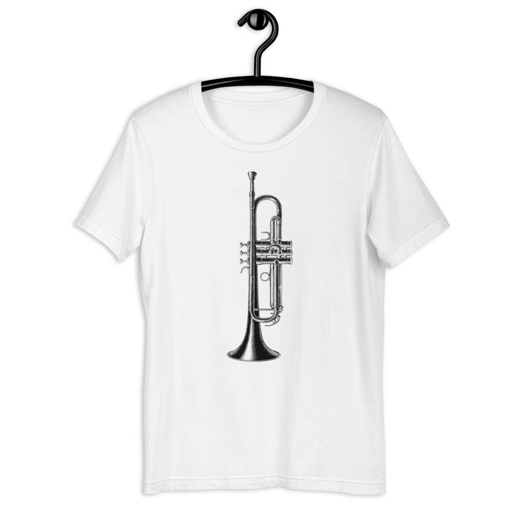 Trumpet T-Shirt - Music Gifts Depot