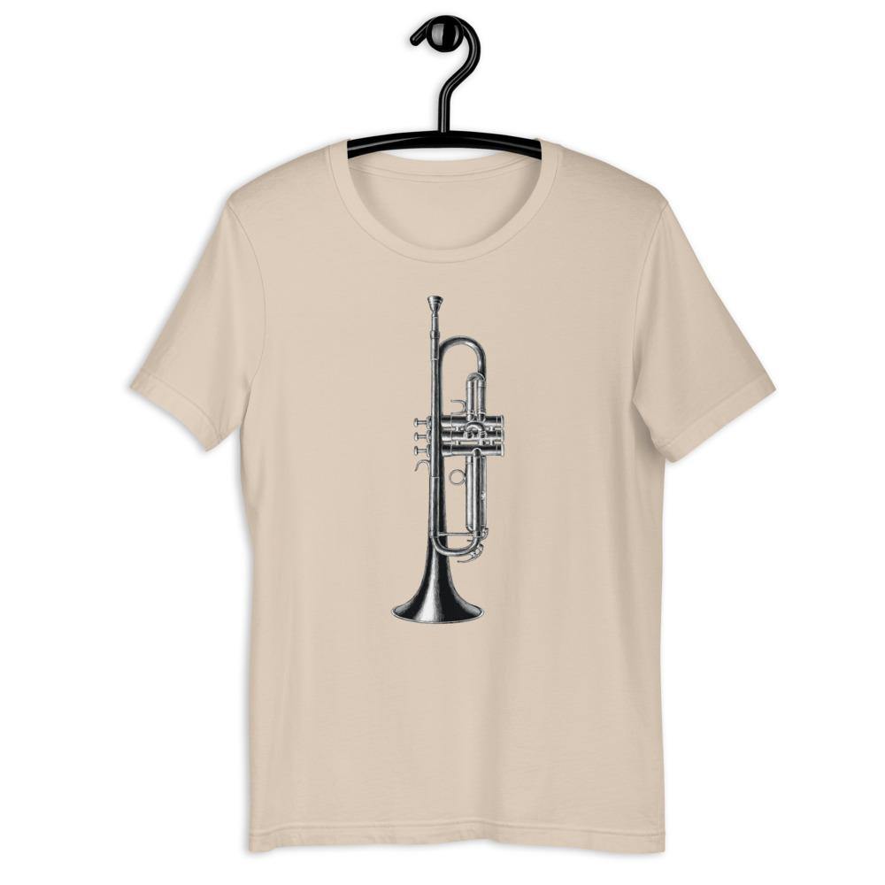 Trumpet T-Shirt - Music Gifts Depot