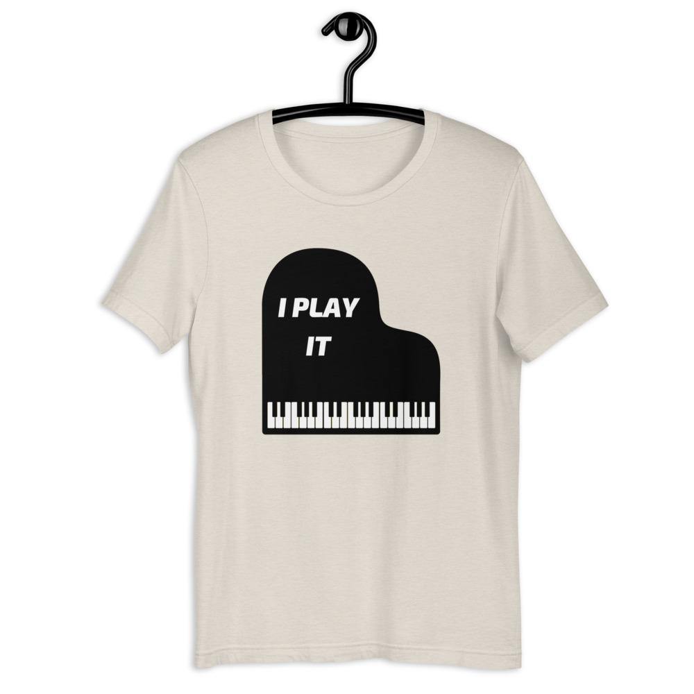 I Play It Piano T-Shirt | Music Gifts Depot