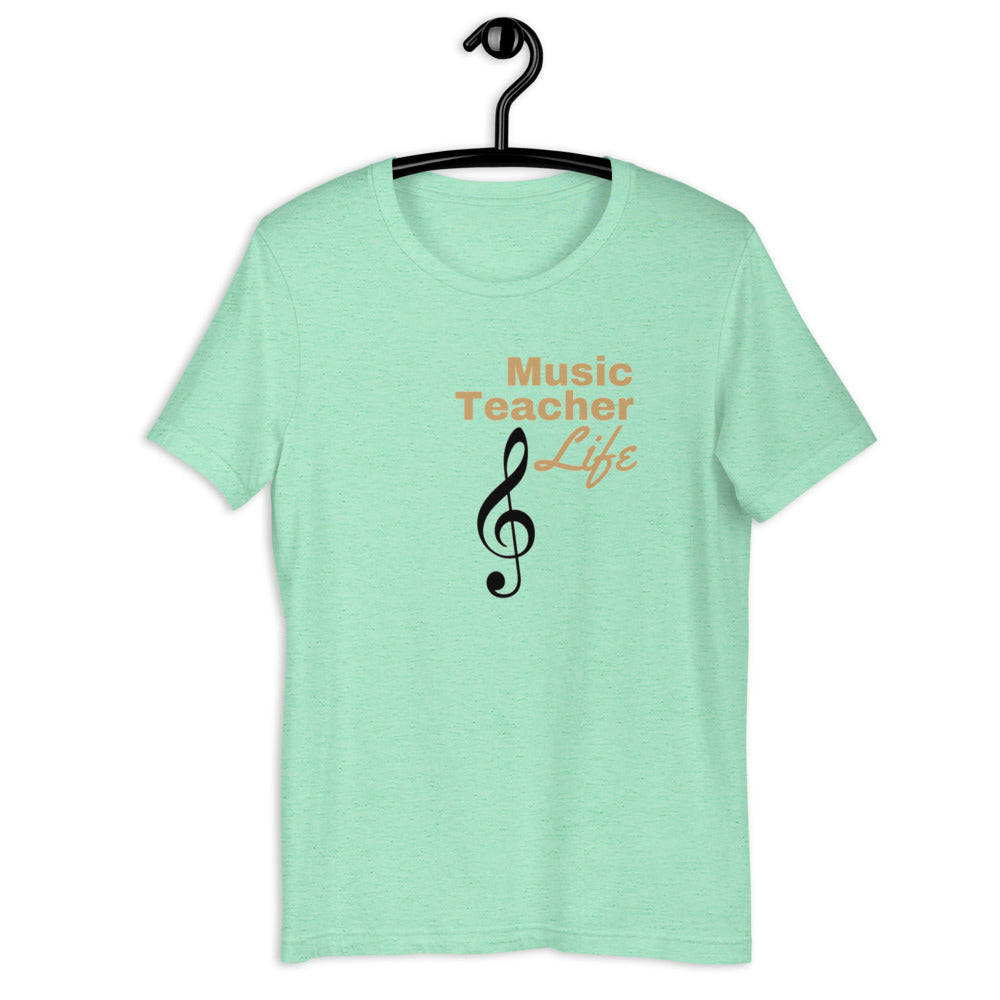 Music Teacher Life unisex t-shirt - Music Gifts Depot