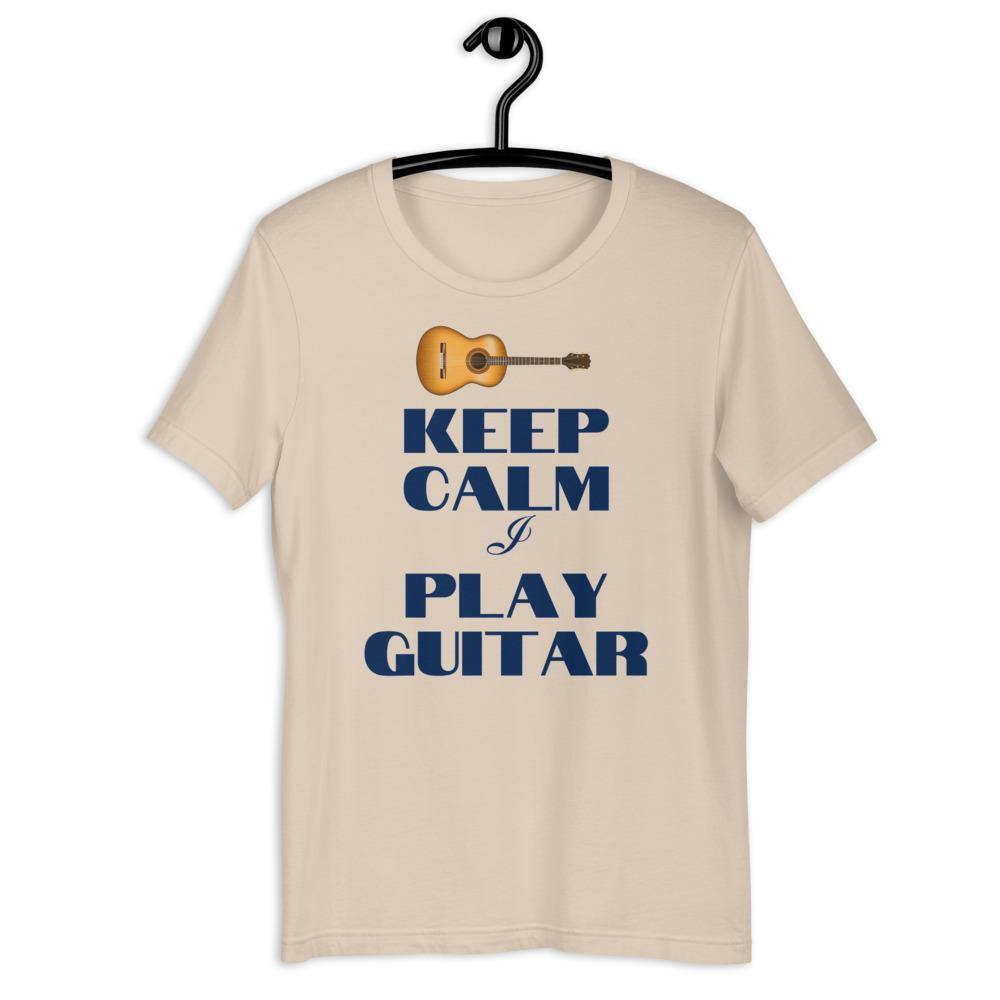 Keep Calm I Play Guitar T-Shirt | Music Gifts Depot