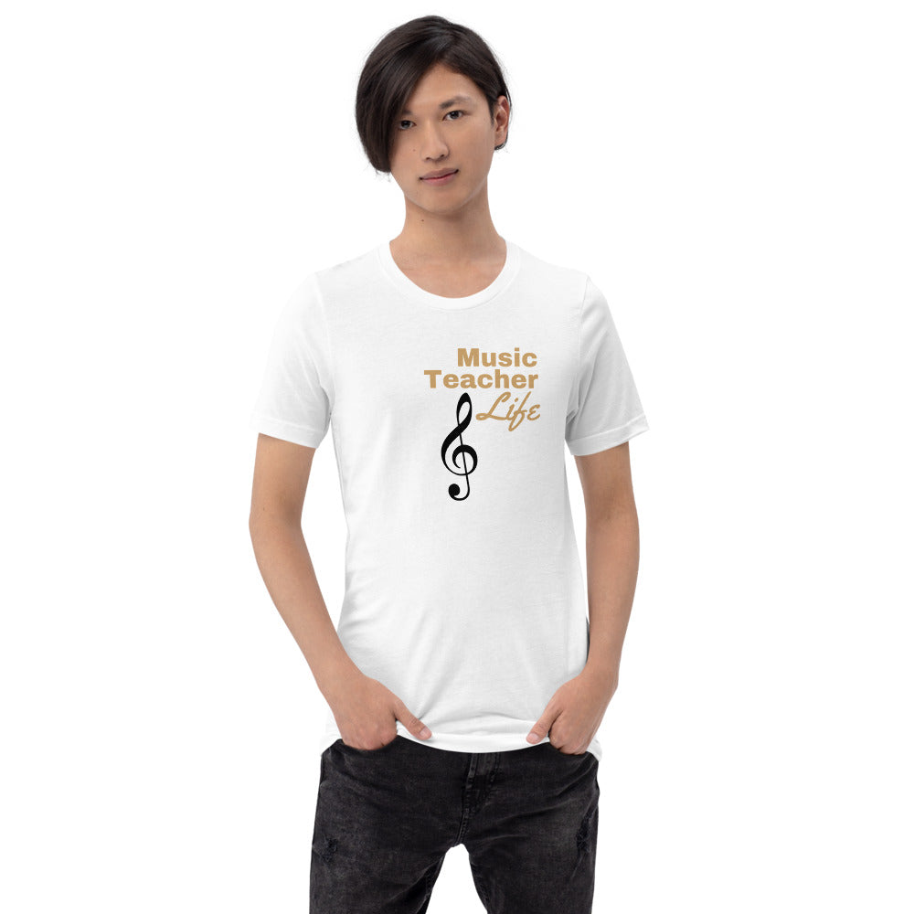 Music Teacher Life unisex t-shirt - Music Gifts Depot