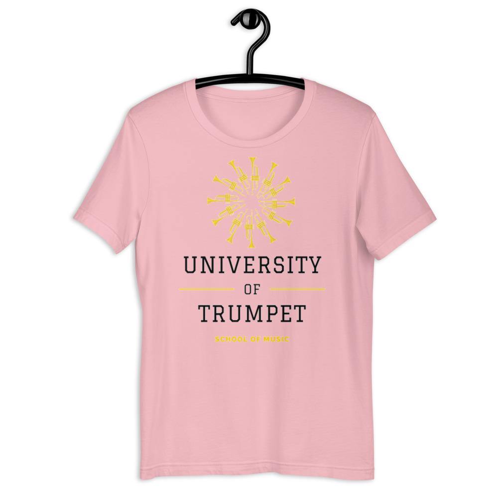 University Of Trumpet T-Shirt - Music Gifts Depot