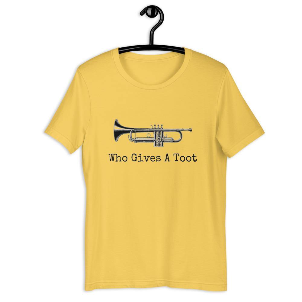 Who Gives A Toot T-Shirt - Music Gifts Depot