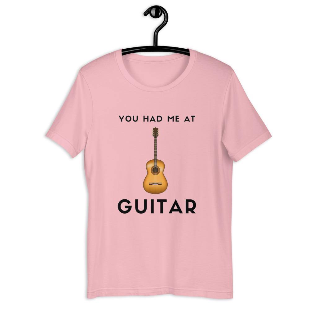You Had Me At Guitar T-Shirt - Music Gifts Depot