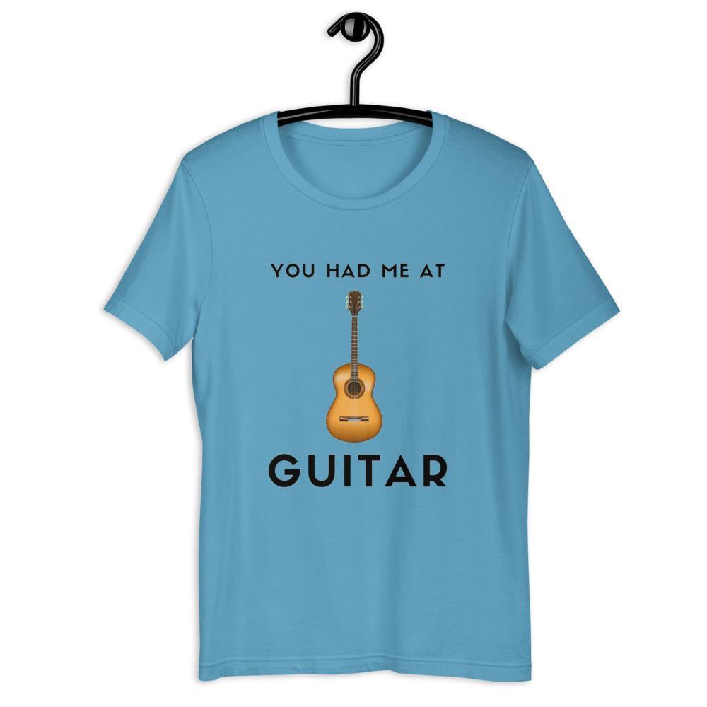 You Had Me At Guitar T-Shirt - Music Gifts Depot